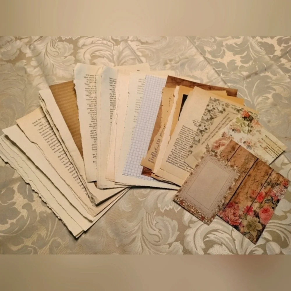 ⚜️ Vintage Book Page Ephemara Bundle - Picture 2 of 5